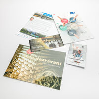 Brožura V1 bez obálky - šitá skobkami Expresní tisk